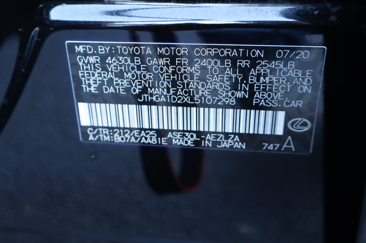 Lexus IS IS 300 F Sport RWD 2020