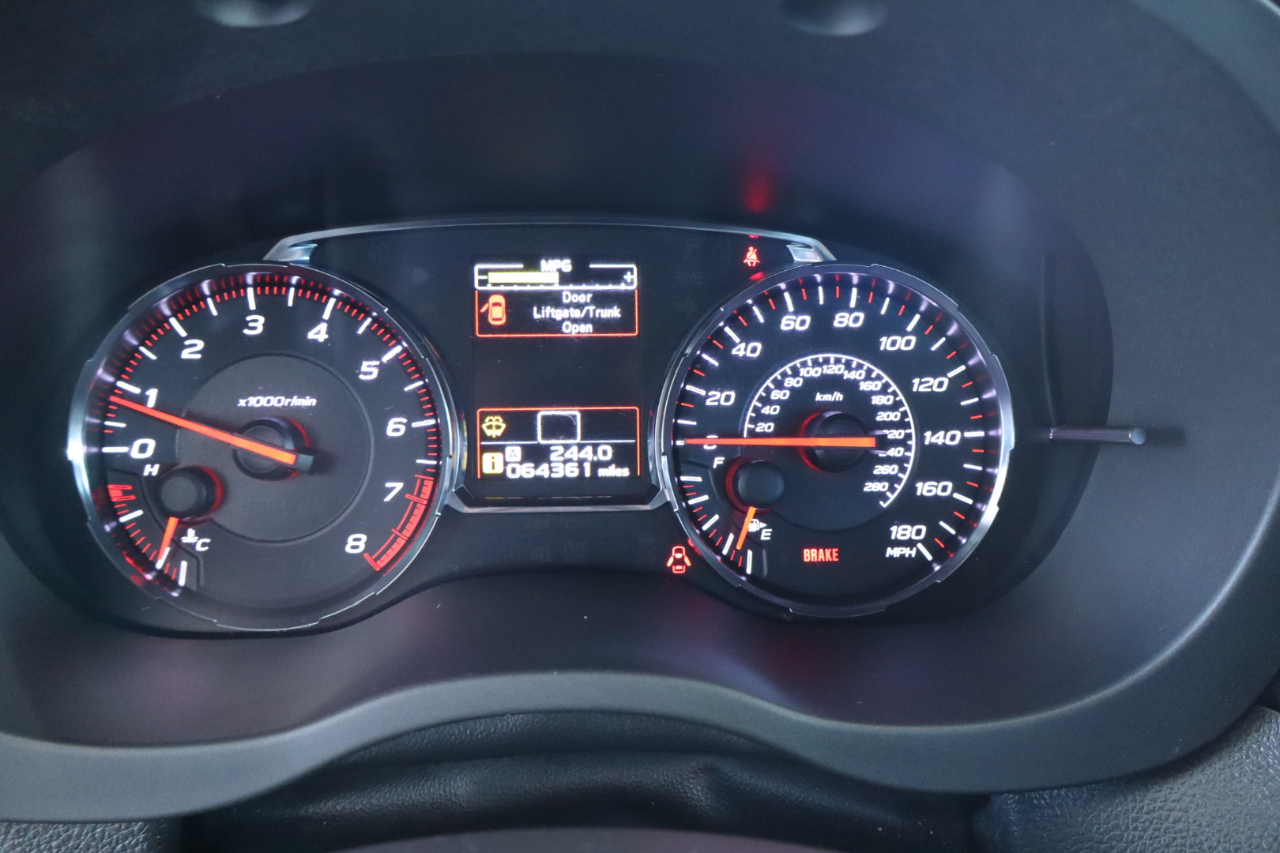 Subaru WRX Manual 2018