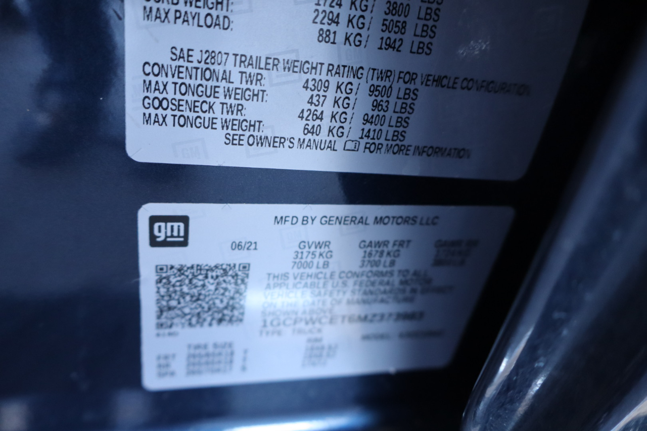 Chevrolet Silverado 1500 2WD Crew Cab 147" LT 2021