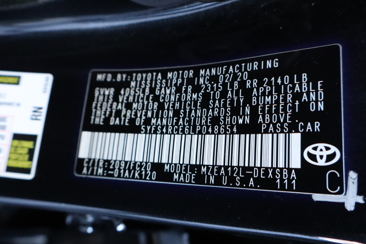 Toyota Corolla SE 2020