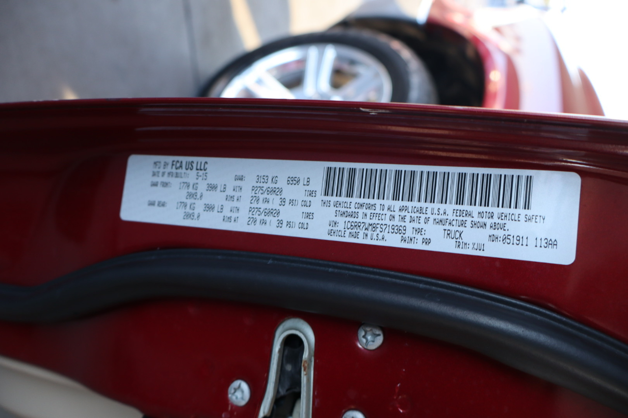 RAM 1500 4WD Crew Cab 149" Laramie Longhorn 2015