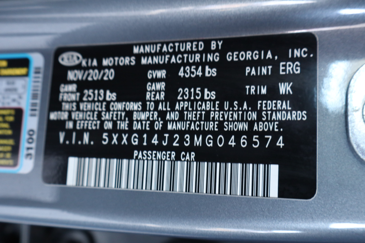 Kia K5 LXS Auto FWD 2021