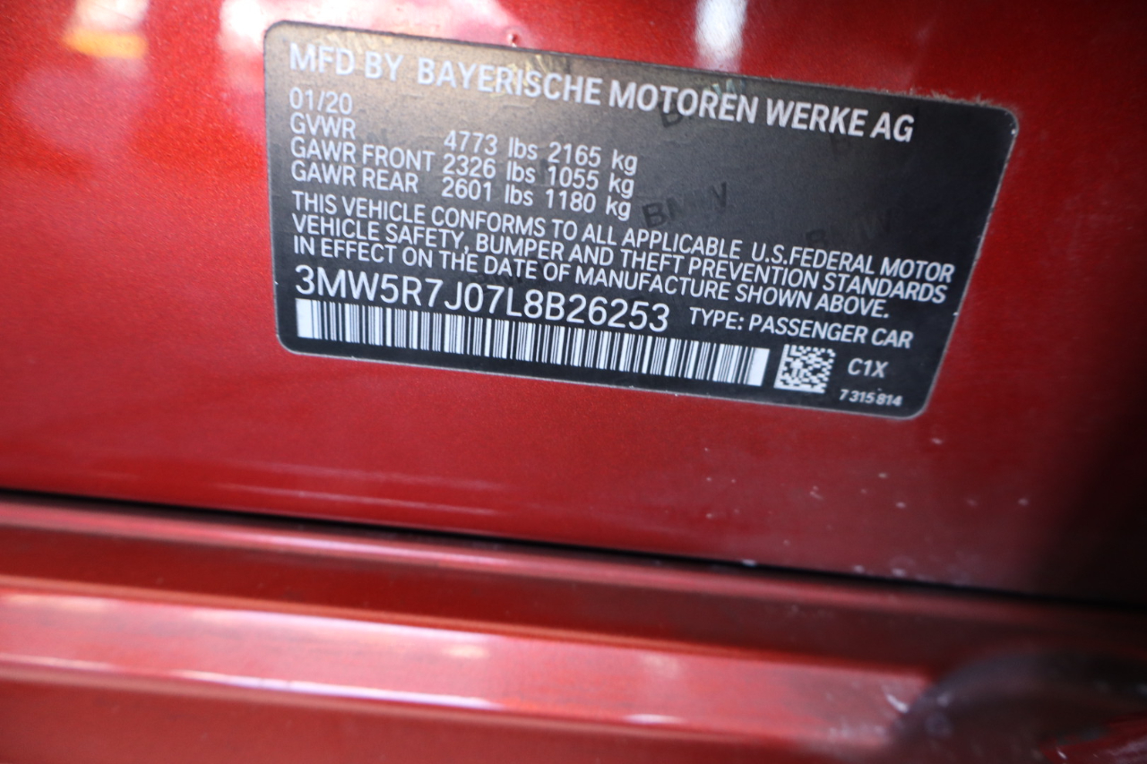 BMW 3 Series 330i xDrive Sedan North America 2020