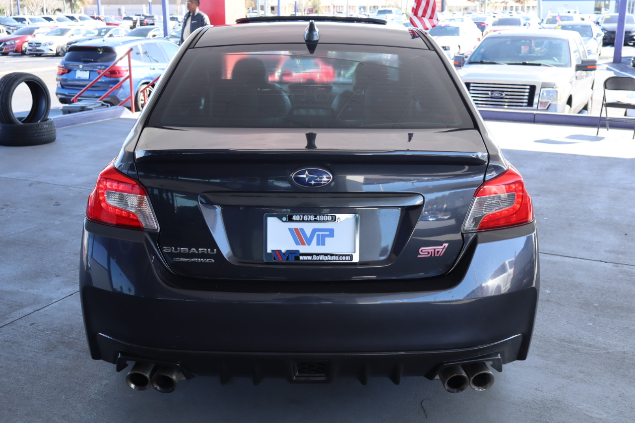 Subaru WRX STI Limited Manual w/Lip Spoiler 2017