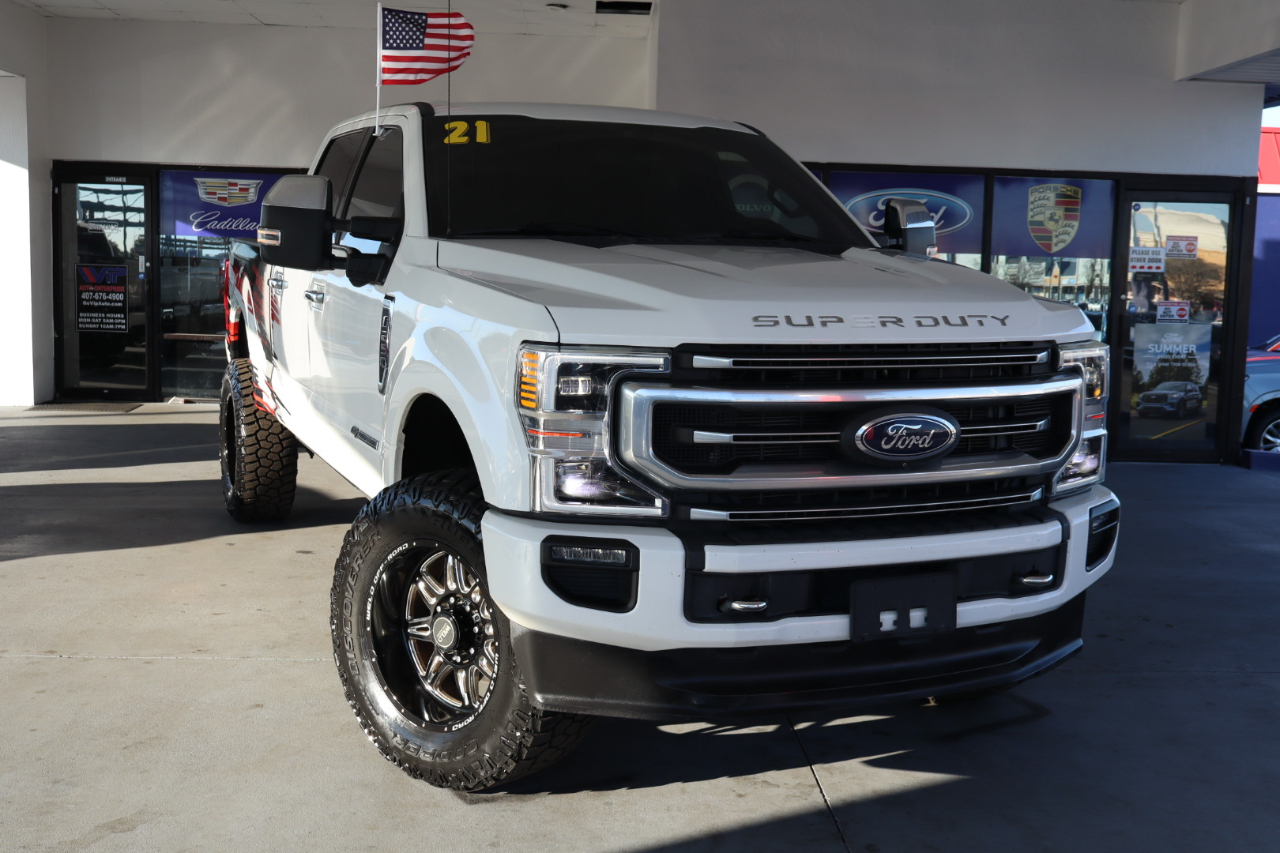 Ford Super Duty F-250 SRW 4WD Crew Cab 172" Platinum 2021