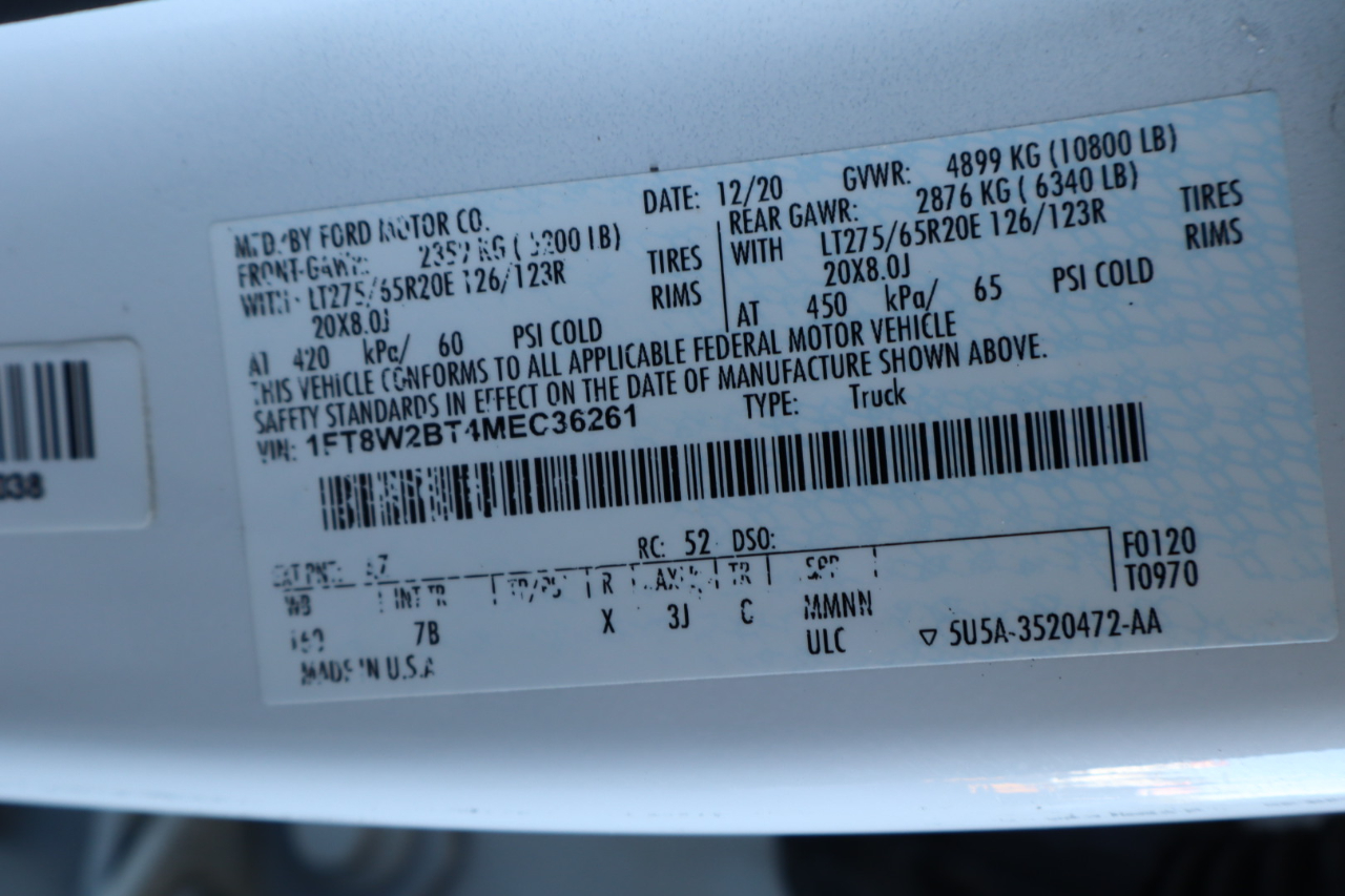 Ford Super Duty F-250 SRW 4WD Crew Cab 172" Platinum 2021