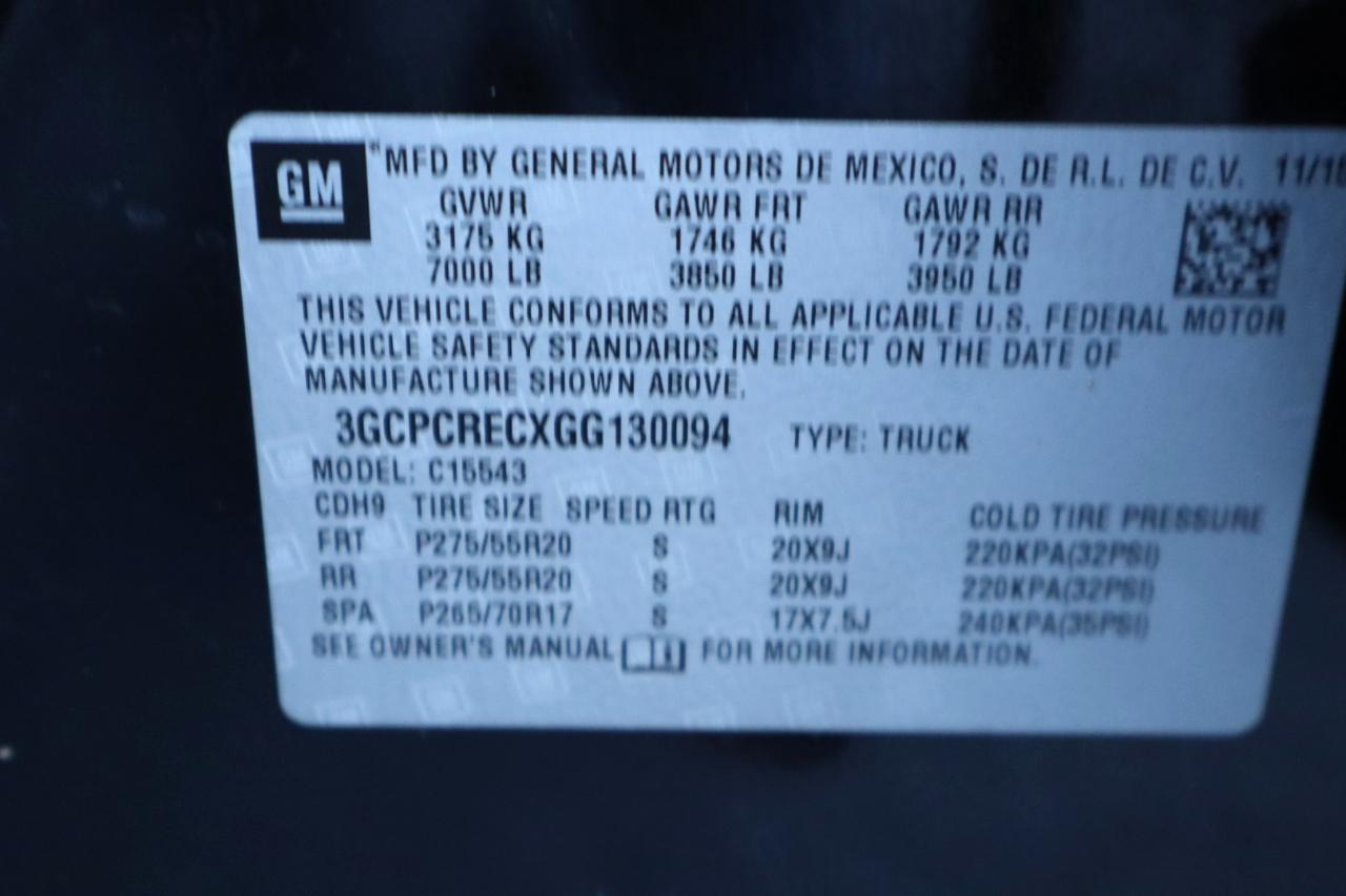 Chevrolet Silverado 1500 2WD Crew Cab 143.5" LT w/1LT 2016