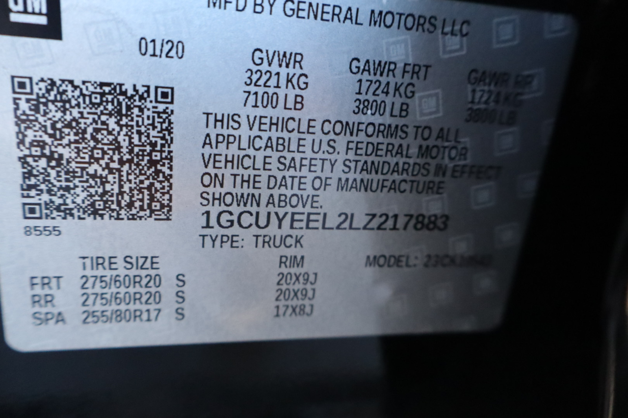 Chevrolet Silverado 1500 4WD Crew Cab 147" RST 2020