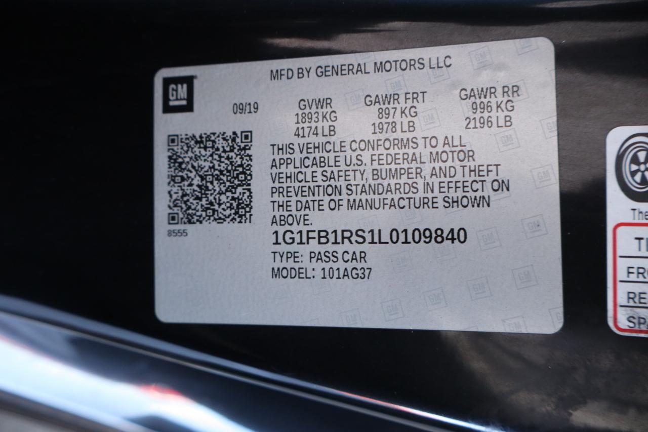 Chevrolet Camaro 2dr Cpe 1LT 2020