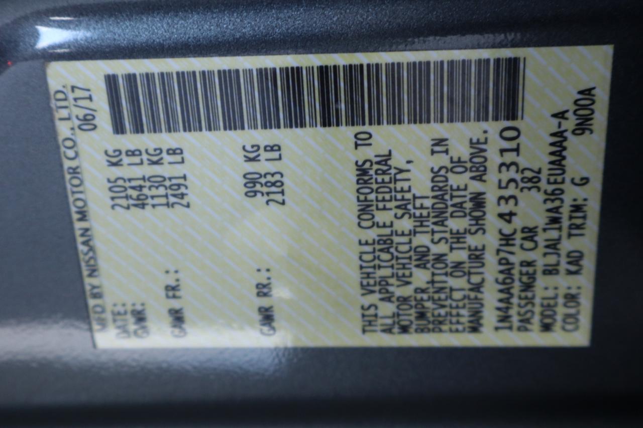 Nissan Maxima SR 3.5L 2017