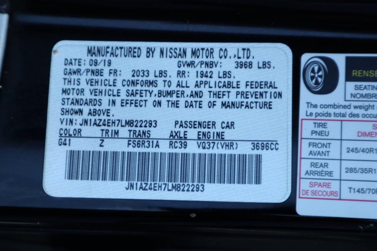 Nissan 370Z Coupe NISMO Manual 2020