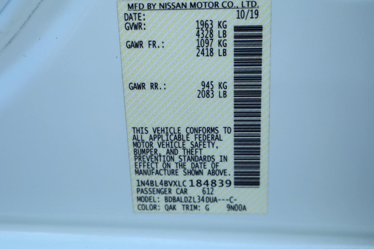 Nissan Altima 2.5 S Sedan 2020