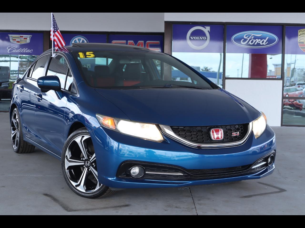 2015 Honda Civic Sedan 4dr Man Si