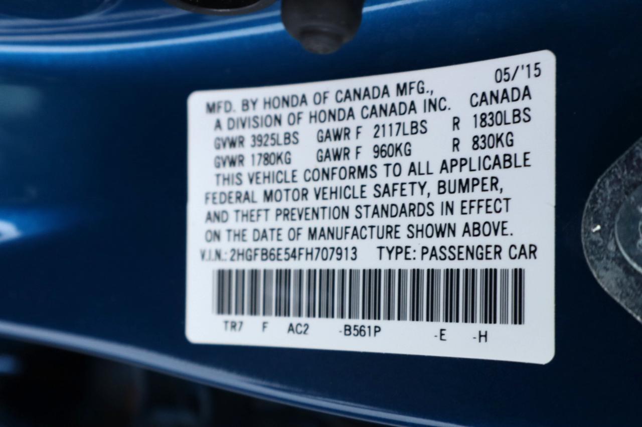 Honda Civic Sedan 4dr Man Si 2015