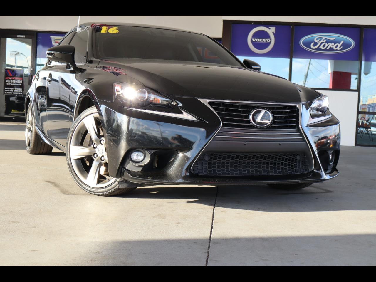 2016 Lexus IS 350 4dr Sdn RWD