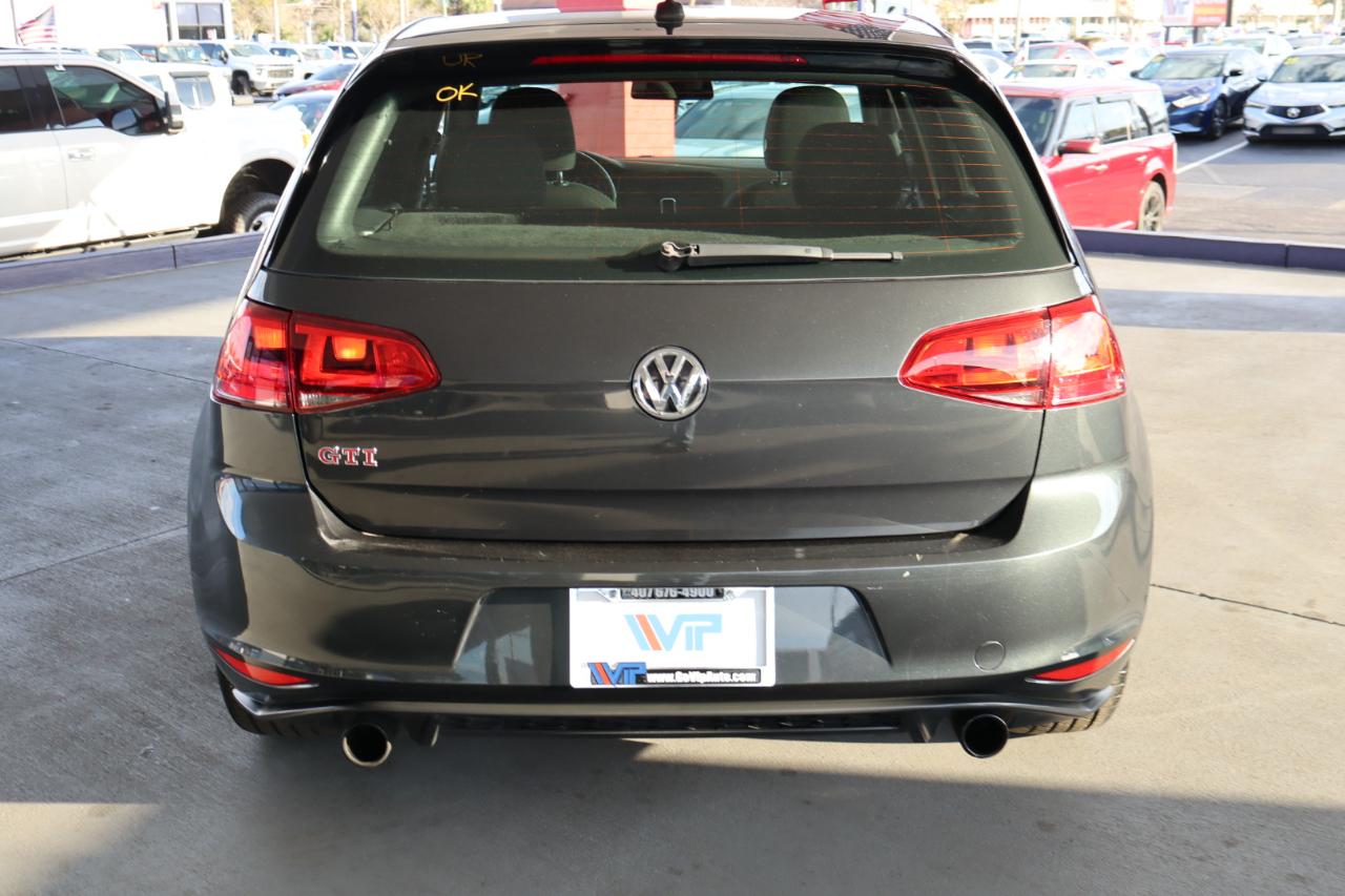 Volkswagen Golf GTI 2.0T 4-Door Autobahn DSG 2017