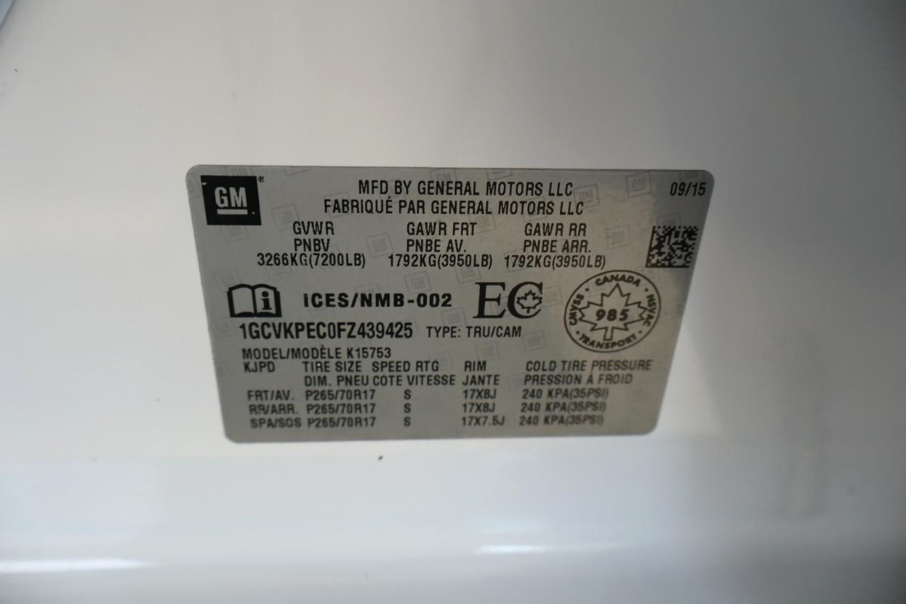 Chevrolet Silverado 1500 4WD Double Cab 143.5" Work Truck 2015