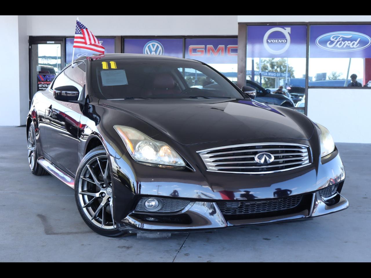 2011 Infiniti G37 Coupe 2dr IPL RWD