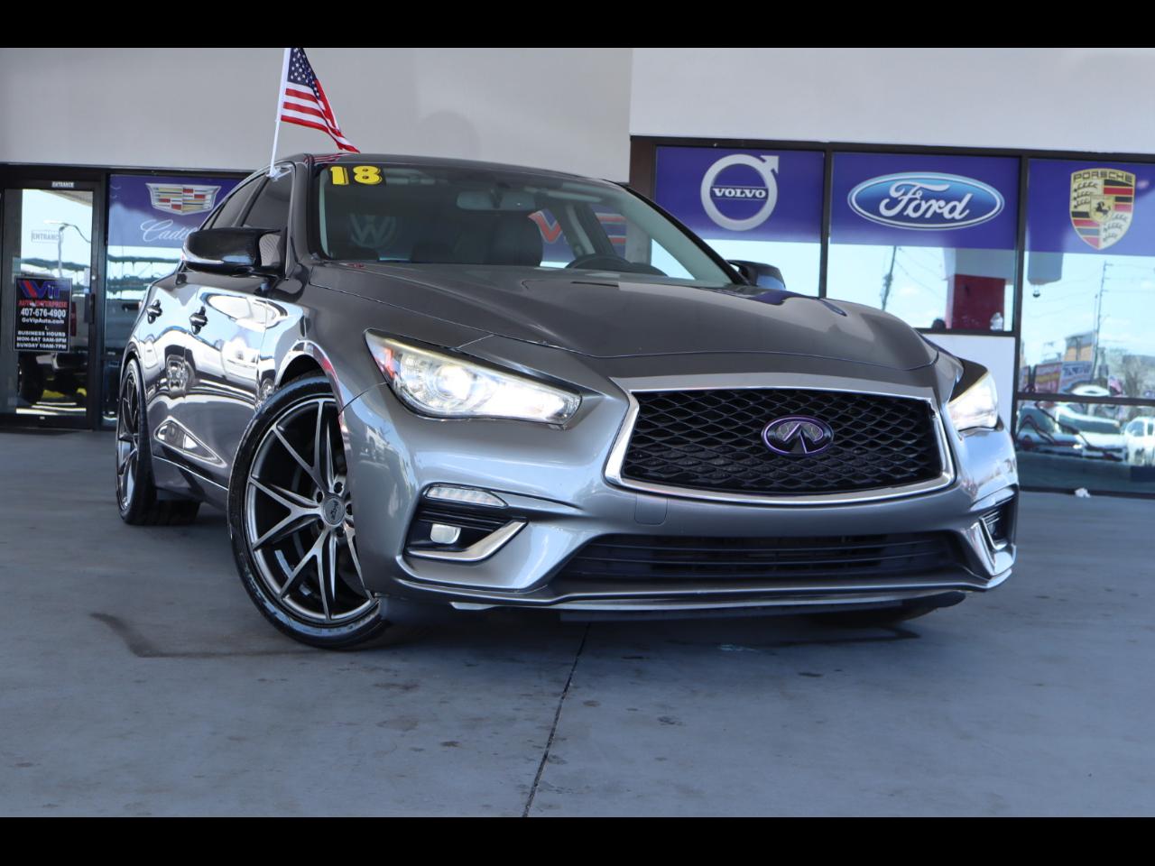 Infiniti Q50 3.0t LUXE RWD 2018