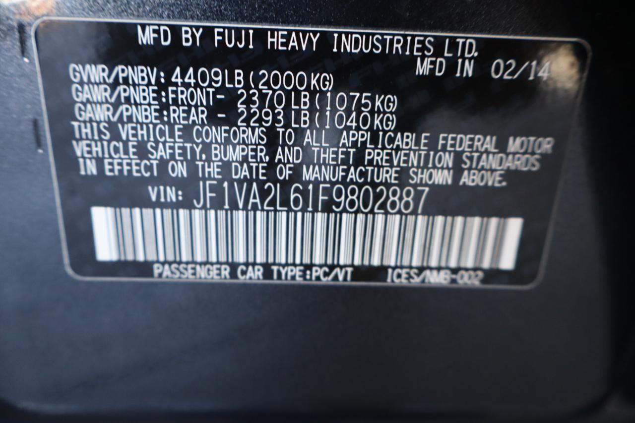 Subaru WRX STI 4dr Sdn 2015