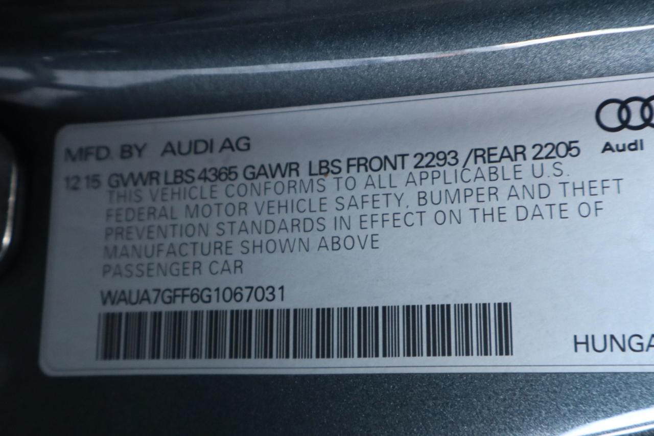 Audi A3 4dr Sdn FWD 1.8T Premium 2016