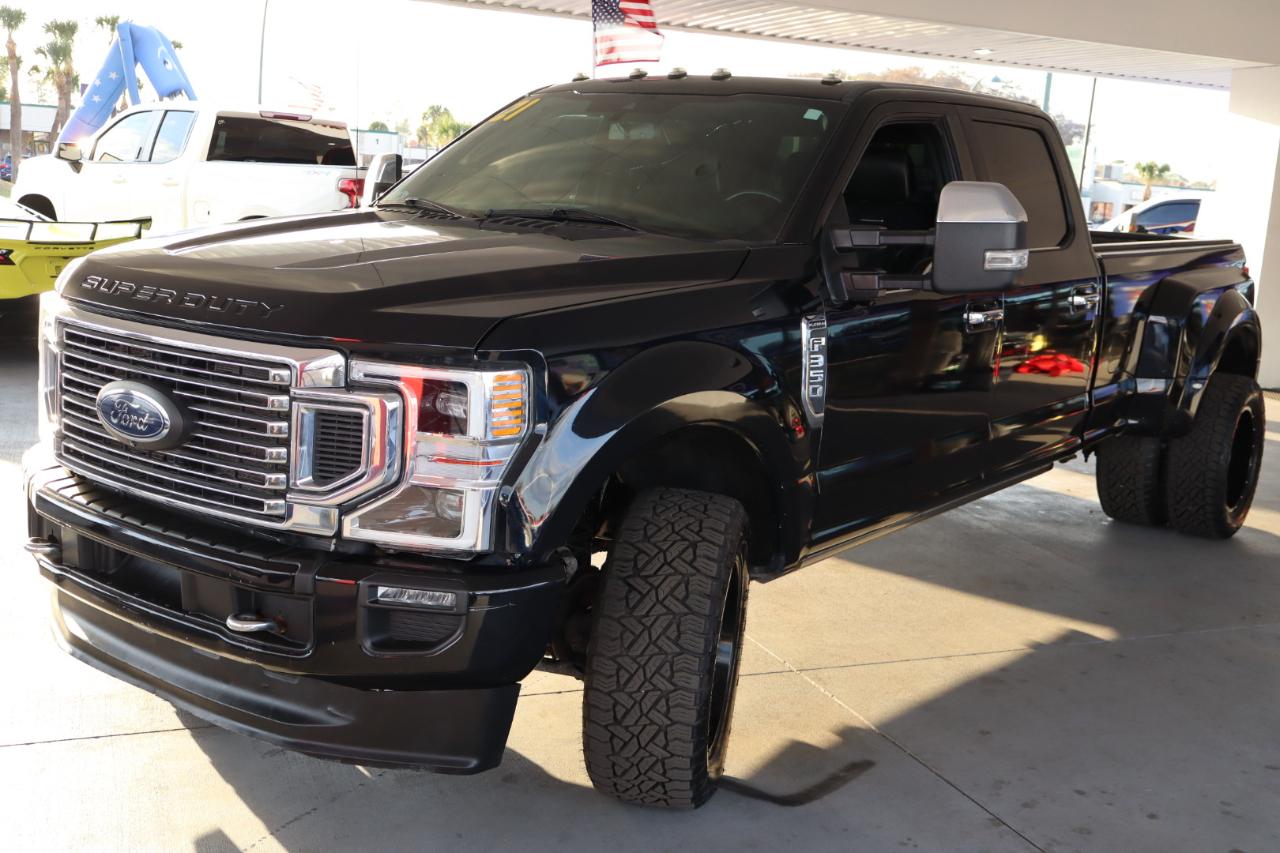 Ford Super Duty F-350 DRW Platinum 4WD Crew Cab 8' Box 2021