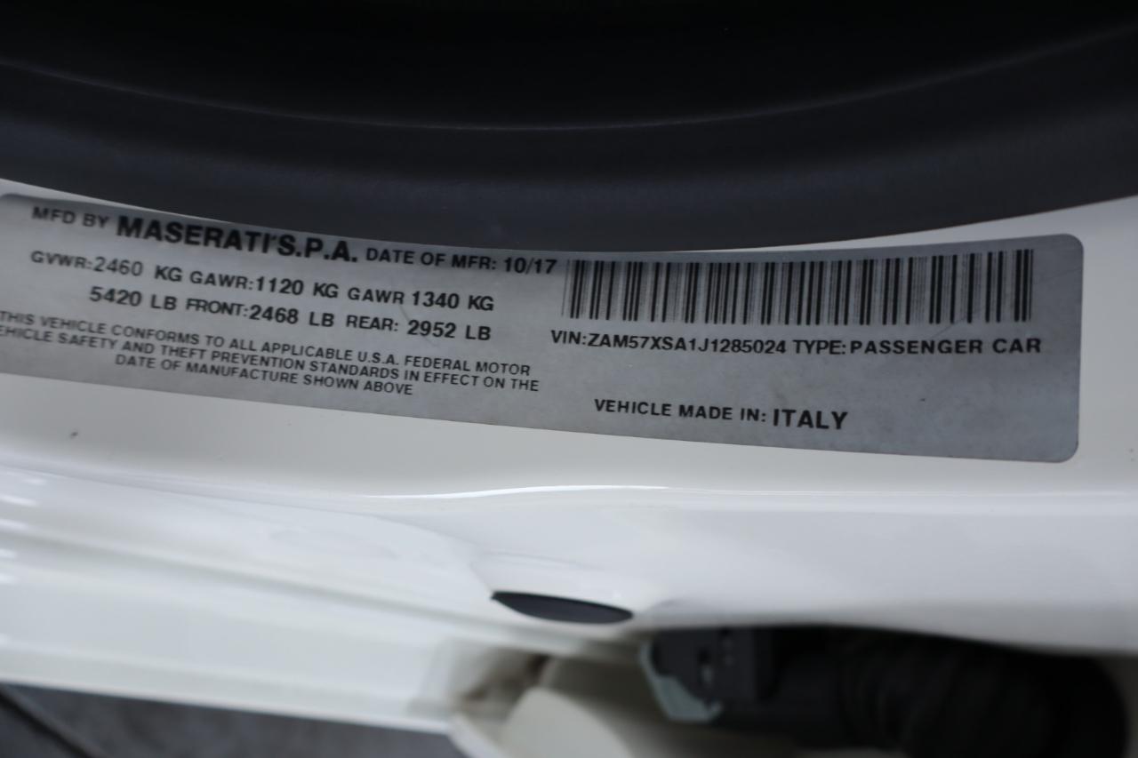 Maserati Ghibli 3.0L 2018