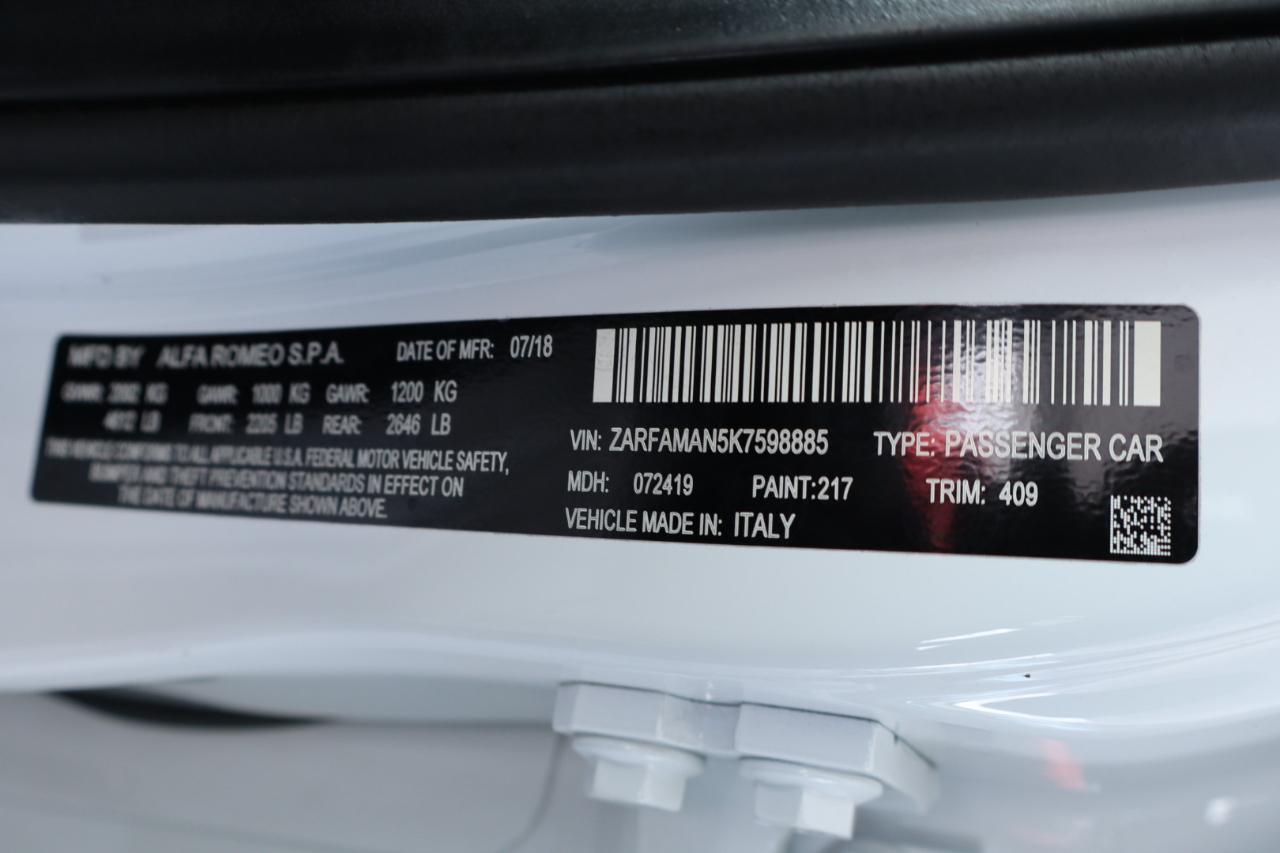 Alfa Romeo Giulia RWD 2019