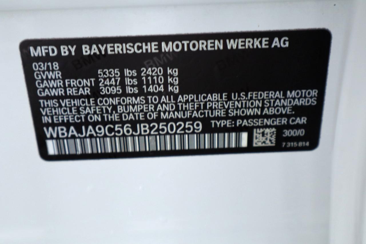 BMW 5 Series 530e iPerformance Plug-In Hybrid 2018