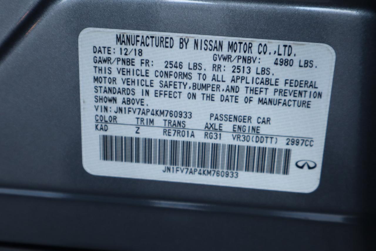 Infiniti Q50 RED SPORT 400 RWD 2019