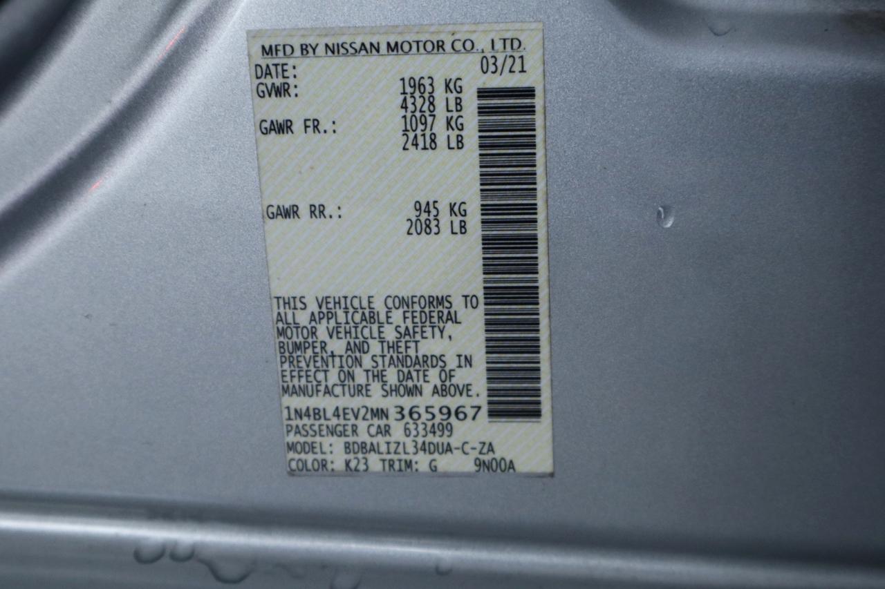 Nissan Altima 2.5 SL Sedan 2021