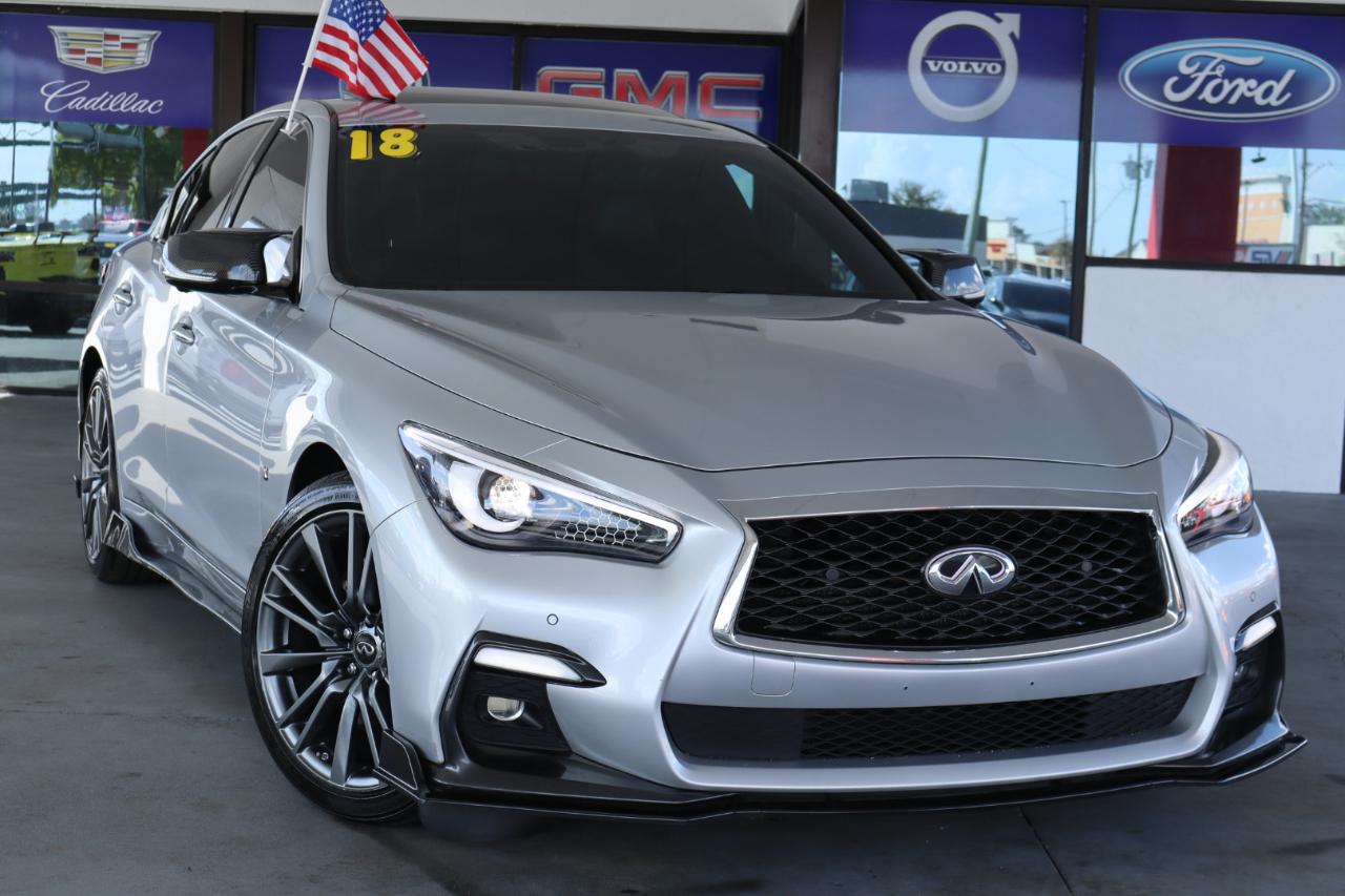 Infiniti Q50 Red Sport 400 AWD 2018
