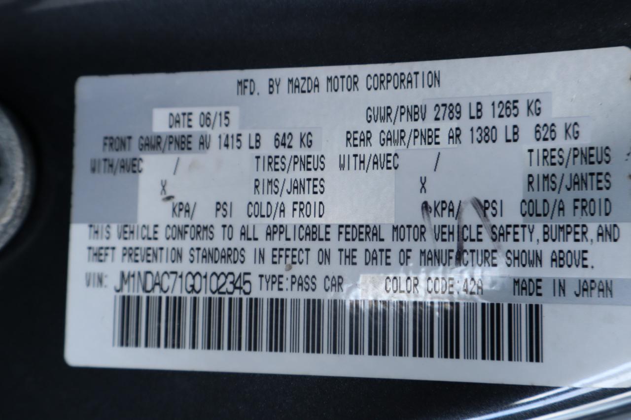 Mazda MX-5 Miata 2dr Conv Auto Club 2016