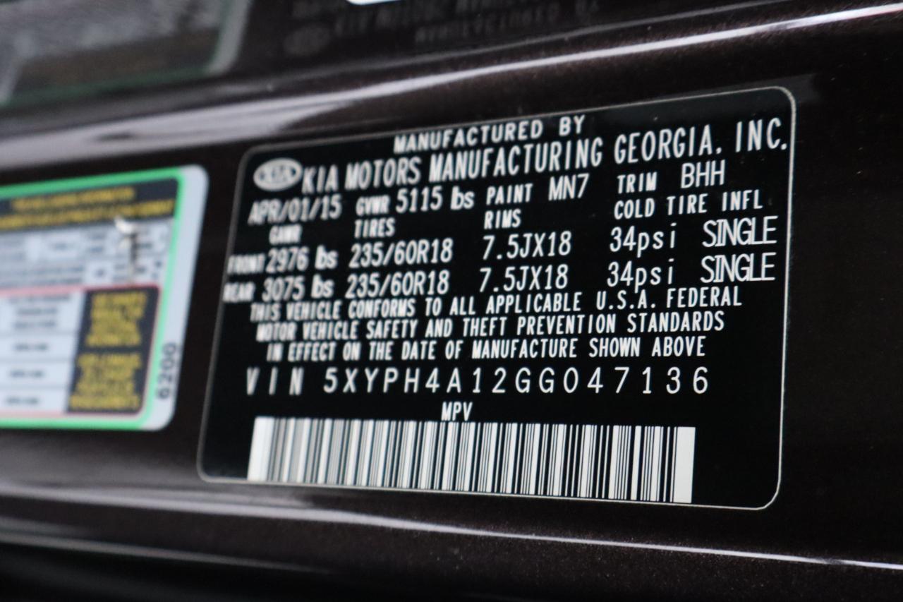 Kia Sorento FWD 4dr 2.0T EX 2016