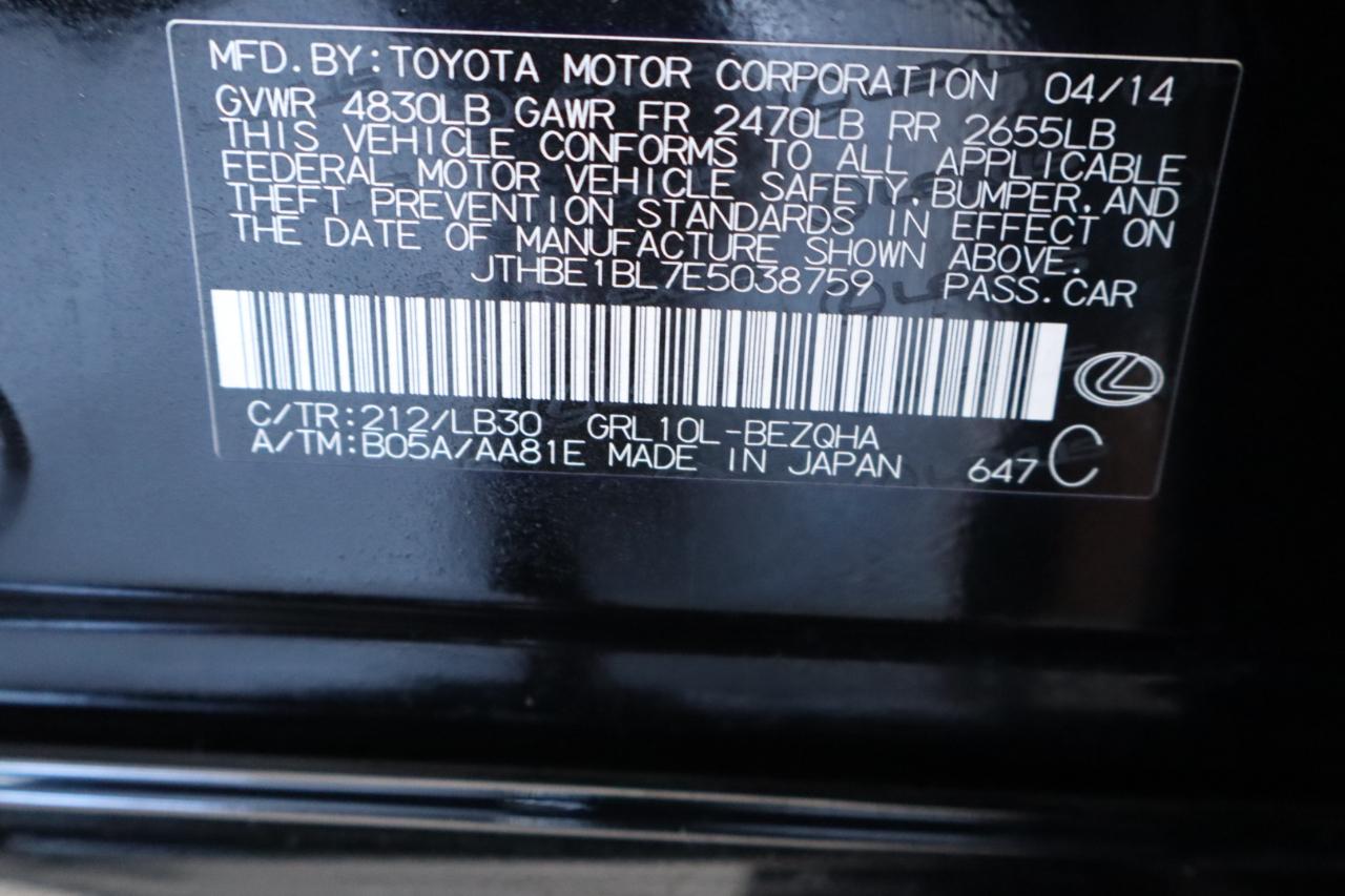 Lexus GS 350 4dr Sdn RWD 2014