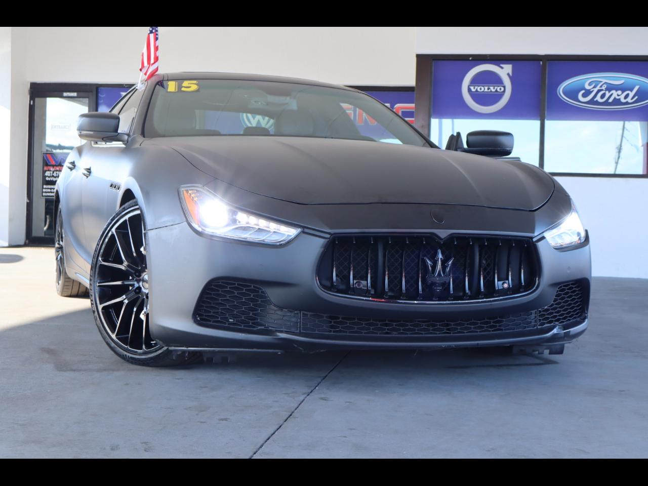 Maserati Ghibli 4dr Sdn S Q4 2015
