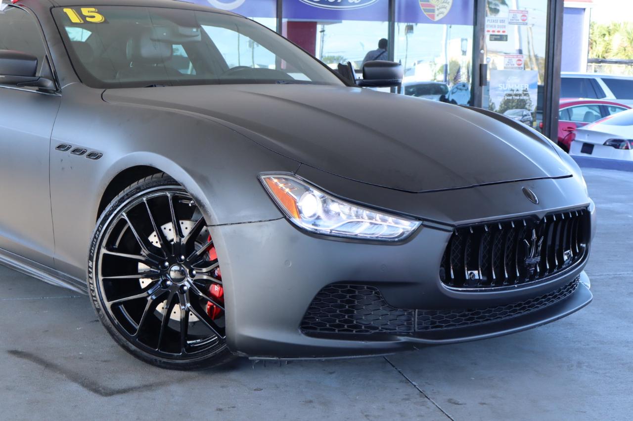 Maserati Ghibli 4dr Sdn S Q4 2015