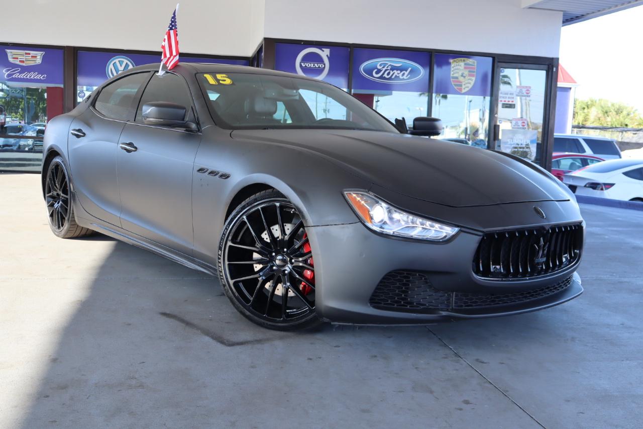 Maserati Ghibli 4dr Sdn S Q4 2015