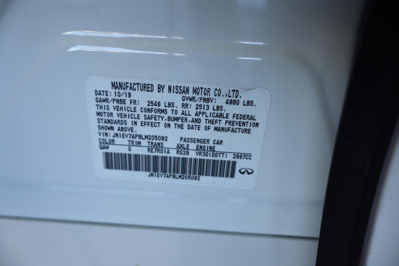 Infiniti Q50 3.0t Sport RWD 2020