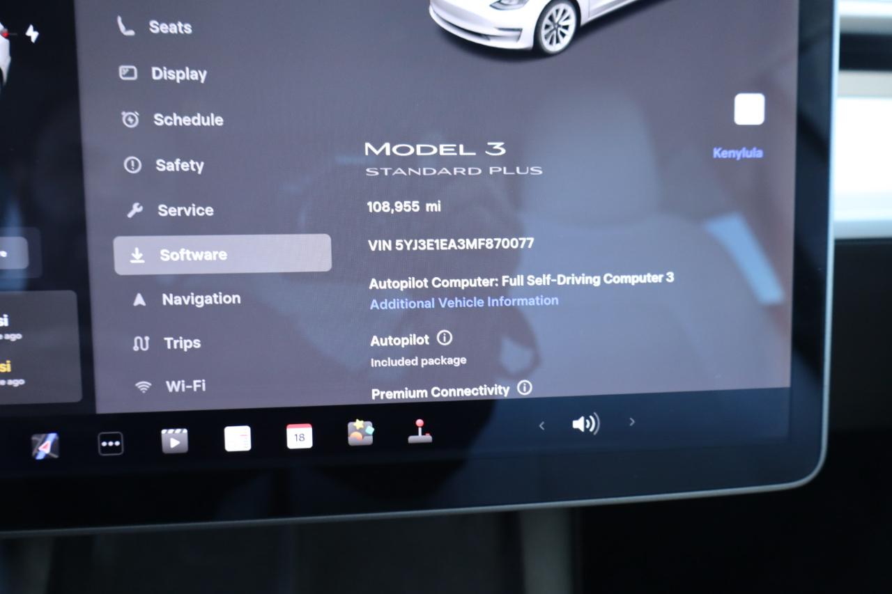 Tesla Model 3 Standard Range Plus RWD 2021