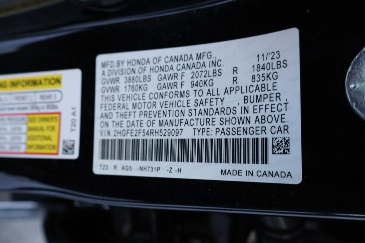 Honda Civic Sedan Sport CVT 2024