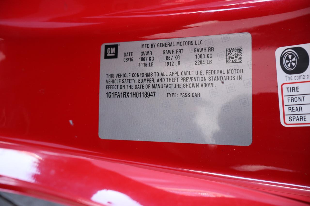 Chevrolet Camaro 2dr Cpe 1LT 2017