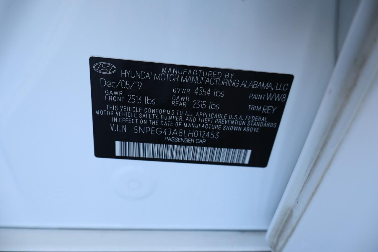 Hyundai Sonata SE 2.5L 2020