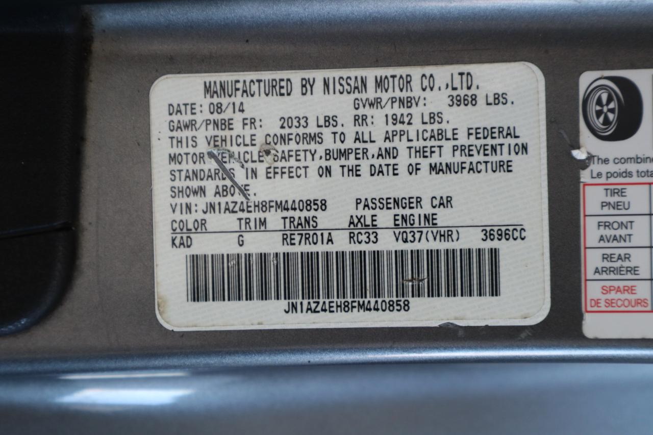 Nissan 370Z 2dr Cpe Auto 2015