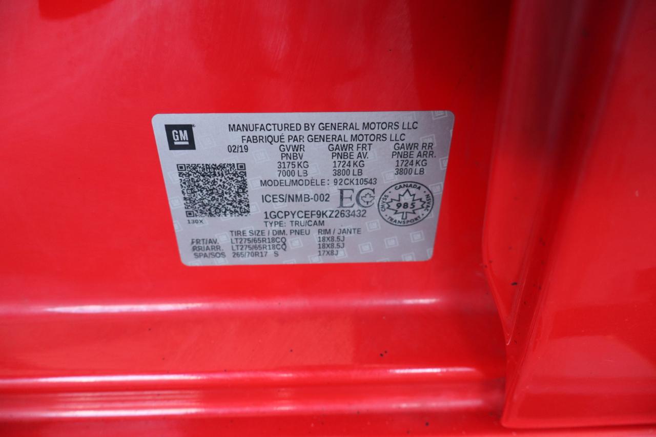 Chevrolet Silverado 1500 4WD Crew Cab 147" Custom Trail Boss 2019