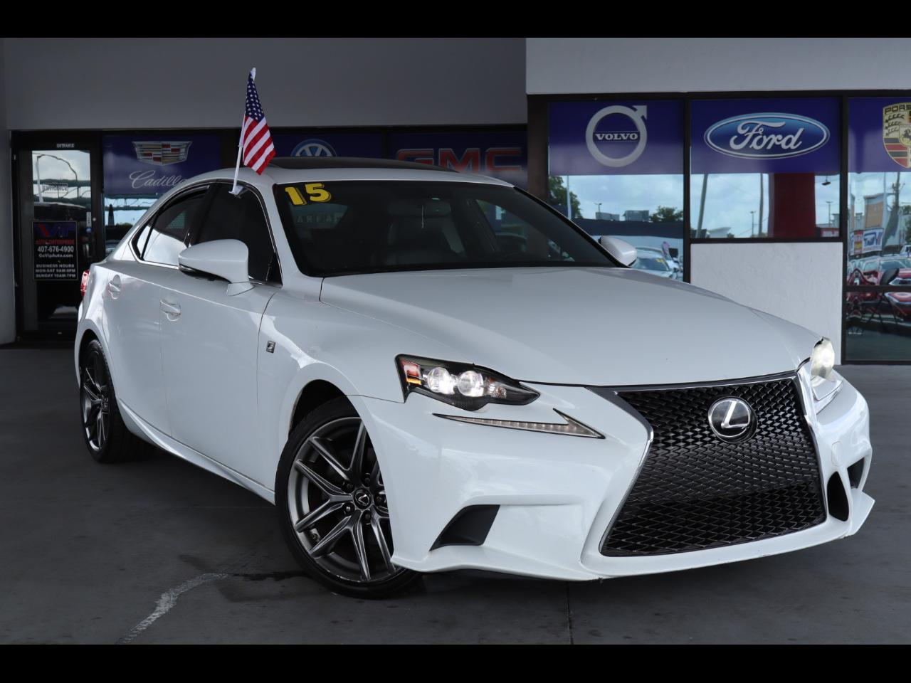 Lexus IS 250 4dr Sport Sdn RWD 2015