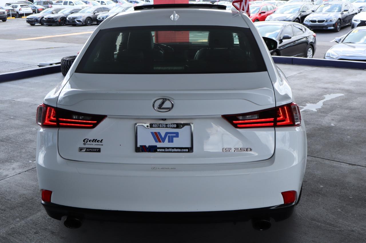 Lexus IS 250 4dr Sport Sdn RWD 2015