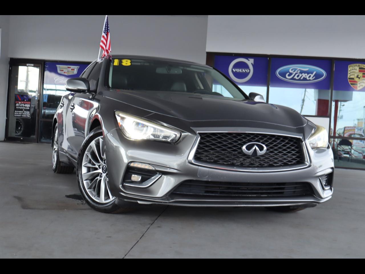 Infiniti Q50 3.0t LUXE RWD 2018