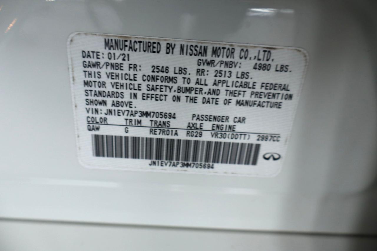 Infiniti Q50 3.0t PURE RWD 2021