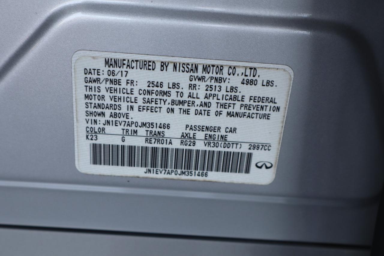 Infiniti Q50 3.0t LUXE RWD 2018